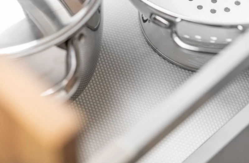 Διακοσμητικό Αντιολισθητικό Χαλάκι Κουζίνας Cutle 480x5000mm Λευκό 1208969952