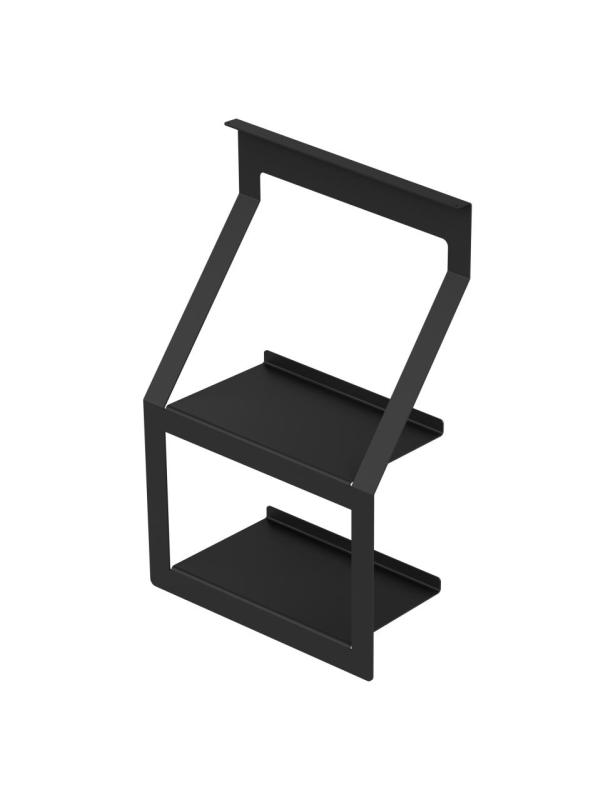 Επκα Σετ Κουζίνας Luxion 100 cm με Αξεσουάρ Μέταλλο με Κρυφή Στερέωση Μαύρο 1208969983