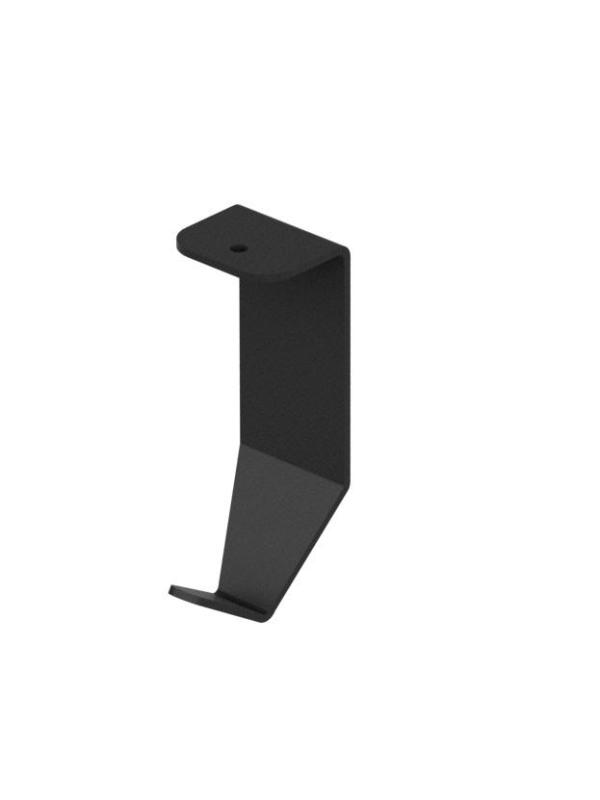 Epka Luxion Σετ ράγες κουζίνας 100 cm με αξεσουάρ Μεταλλικό με κρυφή στερέωση Μαύρο 1208969984