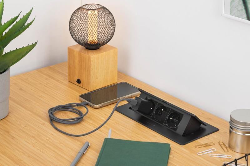 SOFT πρίζα με συρόμενο καλώδιο