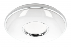 SORI LED οροφής, Ø490mm, CCT, 48W, 3840lm, AC180-250V, 50/60 Hz, PF>0,9, IP54, τηλεχειριστήριο, λευκό, 3 χρόνια εγγύηση.
