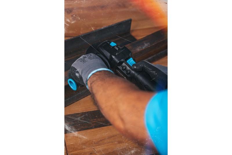 HÖGERT Ασύρματος γωνιακός τροχός 125MM 18V - χωρίς μπαταρία