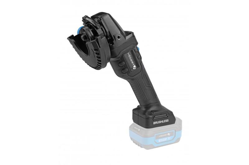 HÖGERT Ασύρματος γωνιακός τροχός 125MM 18V - χωρίς μπαταρία