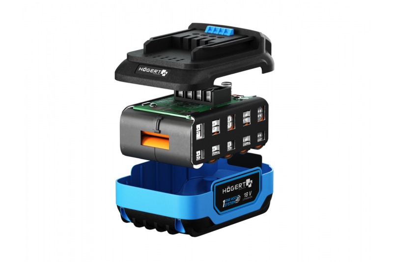 HÖGERT επαναφορτιζόμενη μπαταρία 2 Ah 18 V