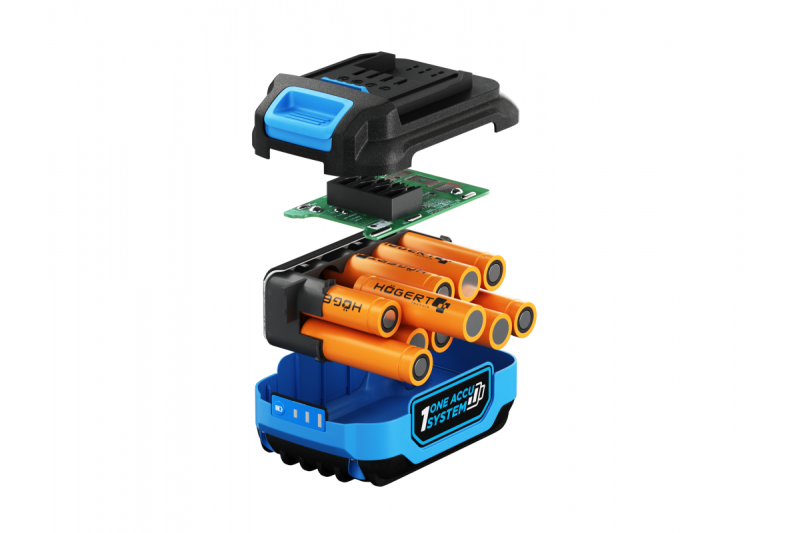 HÖGERT επαναφορτιζόμενη μπαταρία 2 Ah 18 V