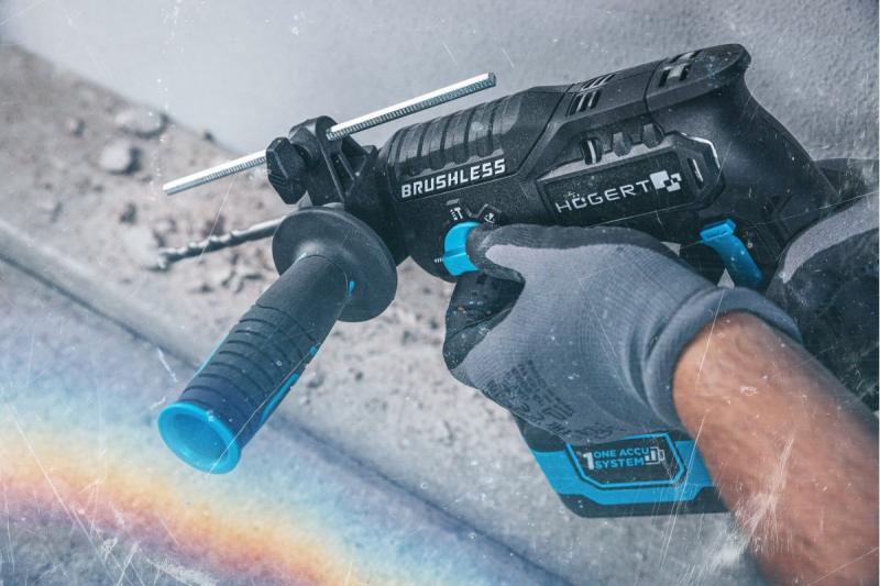 Σετ δραπανοκατσάβιδου HÖGERT, 18V, OneAccuSystem, με μπαταρία, φορτιστή σε βαλίτσα