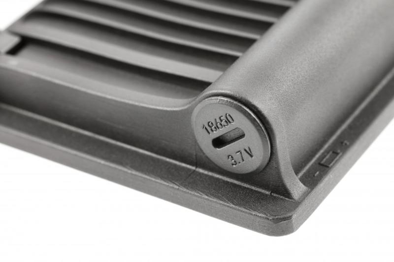 Φως πλημμυρίσματος ηλιακής ενέργειας LUMOS II, LED, 2000lm, 6400K, 2600mAh αντικαταστάσιμο, IP65, μαύρο