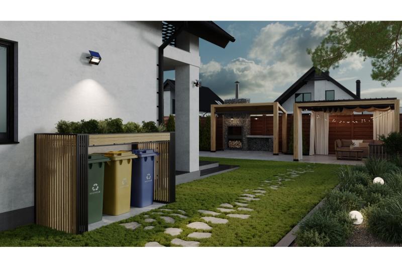 Φως ηλιακής πλημμύρας LUMOS II, LED, 3000lm, 6400K, 2x2600mAh αντικαταστάσιμο, IP65, μαύρο