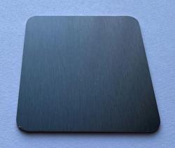 Δείγμα χρώματος Pure.Sink PVD από ανοξείδωτο ατσάλι βουρτσισμένο Gun Metal 1208970648