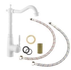 Graniteland Verve κλασική νοσταλγική βρύση κουζίνας λευκό 1208970653