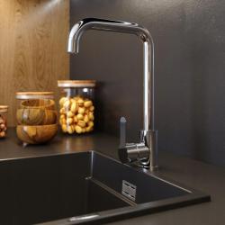 Graniteland Stellar Μπαταρία Κουζίνας Χρώμιο με περιστρεφόμενο στόμιο 1208970667