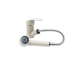 Graniteland Rhea Κουζινόμπριζα Beige άμμος με Αποσπώμενη Βρύση και Διπλής Λειτουργίας Χειρός Ντους 1208970713