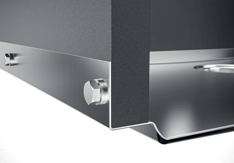 Φώστερ Phantom Base RVS Επιφάνεια Εργασίας Νεροχύτης 71x40cm για Εντοιχισμό σε Κεραμικό, Φυσική Πέτρα και Συμπαγείς Επιφάνειες πάχους 12mm 1208970721