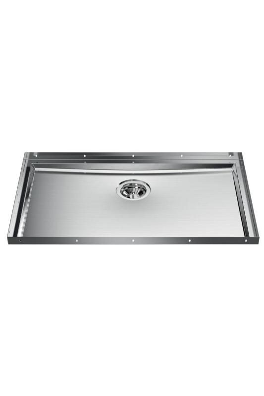 Φώστερ Phantom Base RVS Επιφάνεια Εργασίας Νεροχύτης 71x40cm για Εντοιχισμό σε Κεραμικό, Φυσική Πέτρα και Συμπαγείς Επιφάνειες πάχους 12mm 1208970721