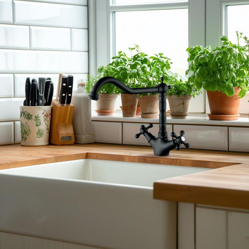 Ausmann Κεραμικός Νεροχύτης Mira Λευκός - Εντοιχισμένος και Ημιεντοιχισμένος 590 x 458 mm με Ανοξείδωτο Βύσμα 1208970733