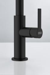 Franke Maris Slim J Κουζινόβρυση Περιστρεφόμενη Στρογγυλή Έξοδος Μαύρο 115.0728.386