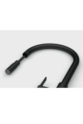 Μπαταρία Κουζίνας Franke Maris Slim J Μαύρη με Αποσπώμενη Ροή 115.0728.389