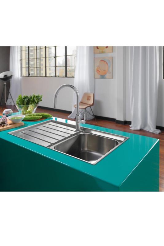 Franke Maris Slim J Κουζινική Βρύση Χρωμίου με Αναδυόμενη Έξοδο 115.0728.388