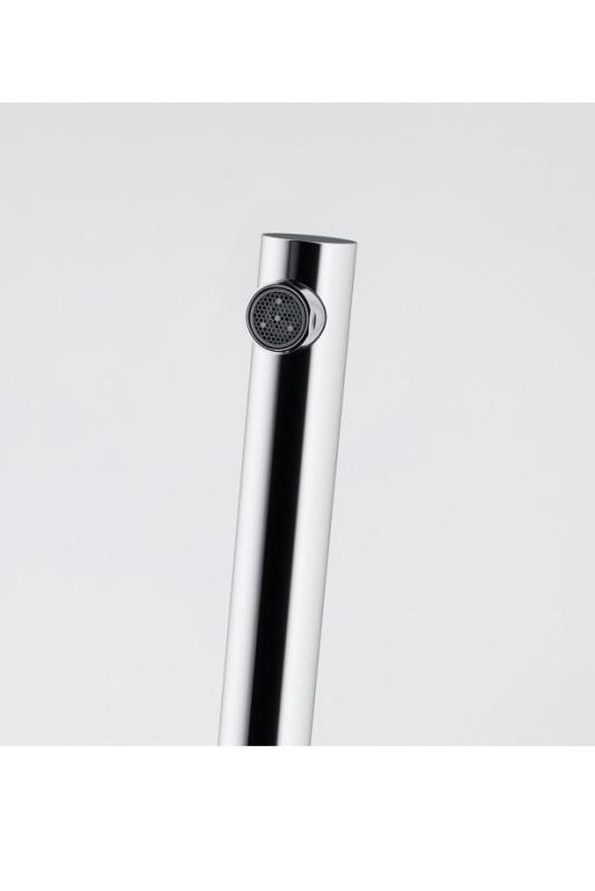 Μπαταρία κουζίνας Franke Lina L με περιστρεφόμενο χωνί Χρώμιο 115.0693.230