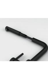 Μπαταρία Κουζίνας Franke Lina L Stone Grey με Αποσπώμενη Προέκταση 115.0728.486