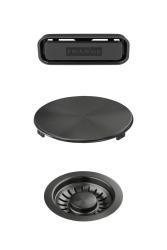 Σετ χρωμάτων Franke Maris Σετ αποχέτευσης Gun Metal 1208970839