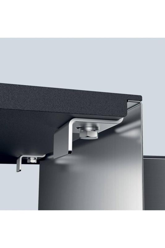 Foster Phantom Slimline RVS Νεροχύτης 50x40cm Υποδομή για κεραμικές επιφάνειες εργασίας 1208971122