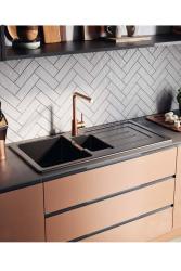 Ausmann Ceramic Sylva 1,5 Κεραμικός Λευκός Νεροχύτης με Στραγγιστήρα 1000 x 500 mm 1208971126