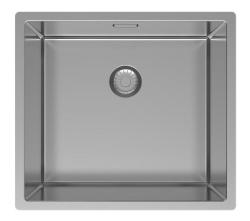 Pure.Sink Exclusivo RVS νεροχύτης 45x40 εκ. 10mm ακτίνα υποκατασκευή, επίπεδη κατασκευή και επικατασκευή PEX4540-02