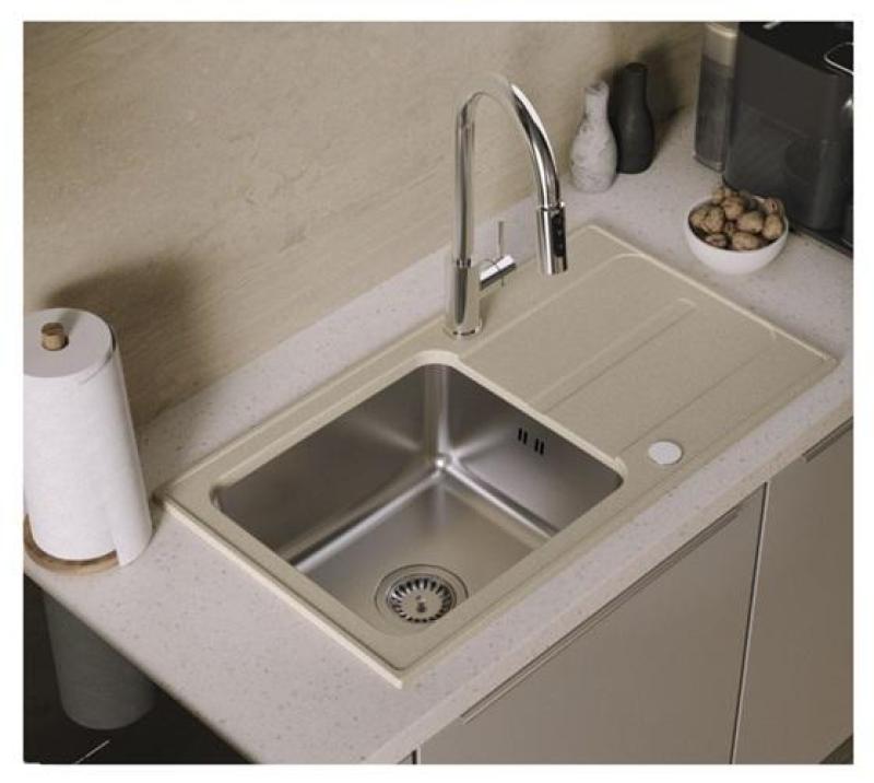 Quadri Viora Κουζινόμπαταρία Χρώμιο 3-δρόμων με επιπλέον σύνδεση για φιλτραρισμένο νερό 1208971405