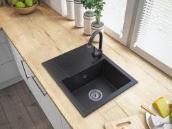 Graniteland Nex Γρανίτης Arduin look νεροχύτης με στραγγιστήρα 574x464 mm 1208971426