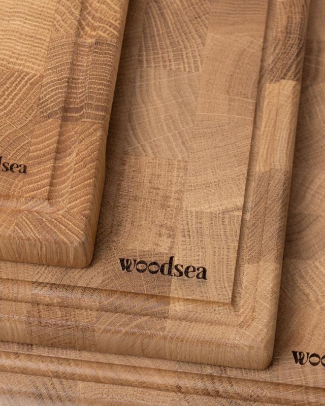 Woodsea Woodstone Oak L - Οξιά Ξύλινη Κοπής Πίνακας 50x35cm 1208971446