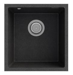 Graniteland Miniva Γρανίτης Νεροχύτης Arduin από σκληρό πέτρωμα με εμφάνιση κάτω από την κατασκευή 385x410 mm 1208971449