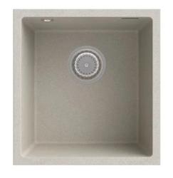 Graniteland Miniva Γρανιτένιος Νεροχύτης Beige εντοιχιζόμενος 385x410 mm 1208971451