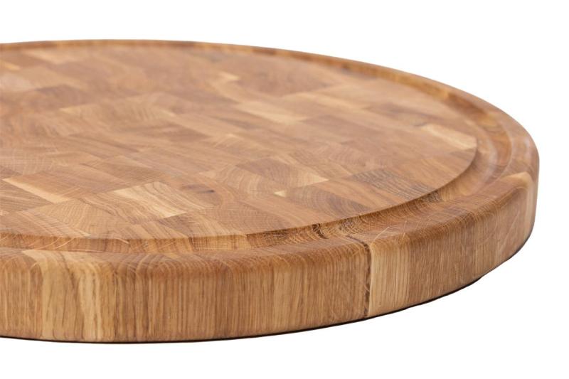 Woodsea Woodstone Oak round - Στρογγυλή Σανίδα Κοπής από Βελανιδιά Ø42cm 1208971525