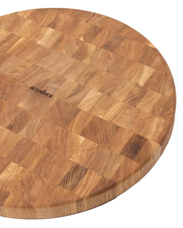 Woodsea Woodstone Oak round - Στρογγυλή Σανίδα Κοπής από Βελανιδιά Ø42cm 1208971525
