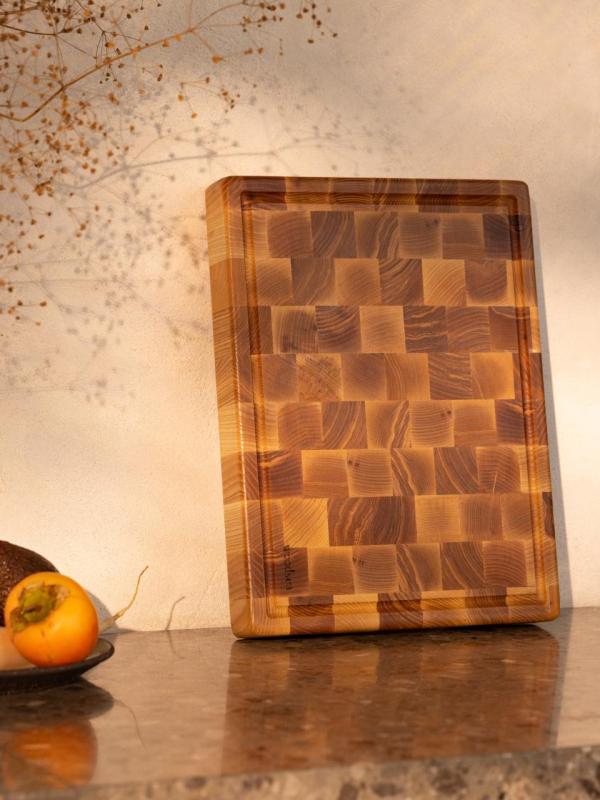 Woodsea Woodstone Ash M - Ξύλινη Εσσηνική Κοπής Πλάκα 30x40cm 1208971527