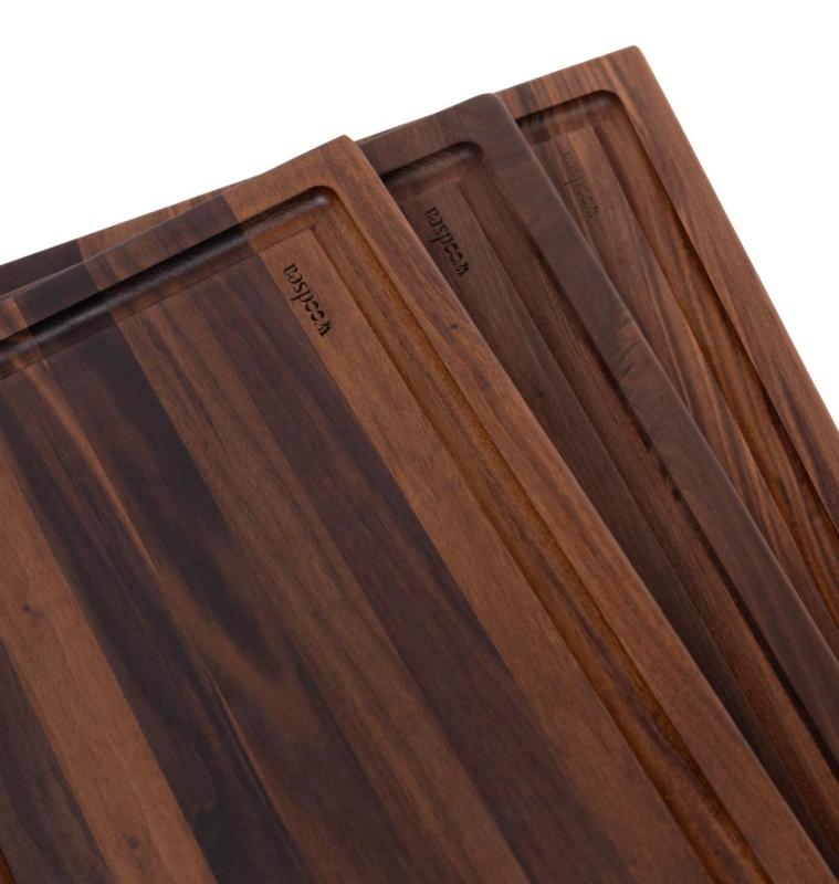 Woodsea Butcher Groove L - Κοπής ξύλινης καρυδιάς με αυλάκι χυμού 60x45 εκ 1208971536