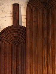 Woodsea Rainbow Ash L - Ξύλινη οπτική πλάκα από ξύλο οξιάς Rainbow 63x15 εκατοστά 1208971564