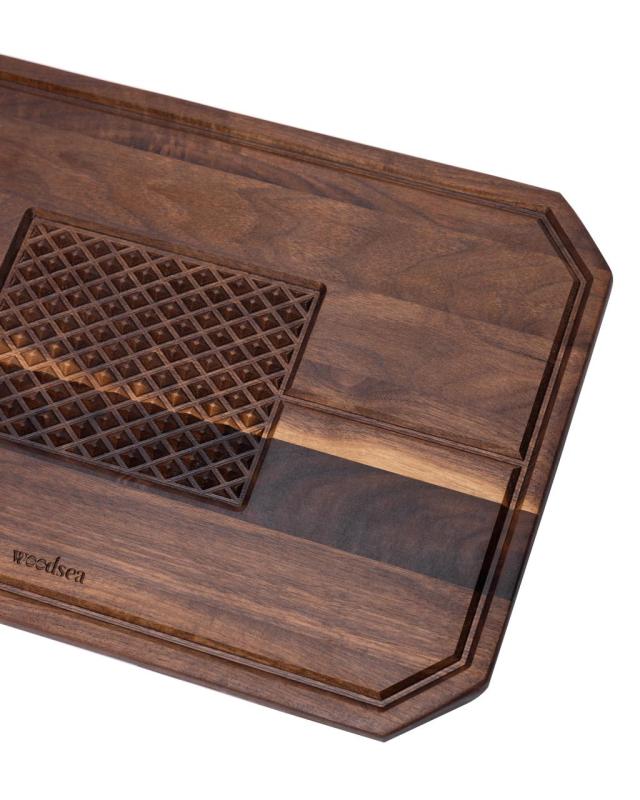 Woodsea Castle Steak - Σερβιτόριο και κοπής μπριζόλας από καρυδιά 45x30 εκ 1208971569