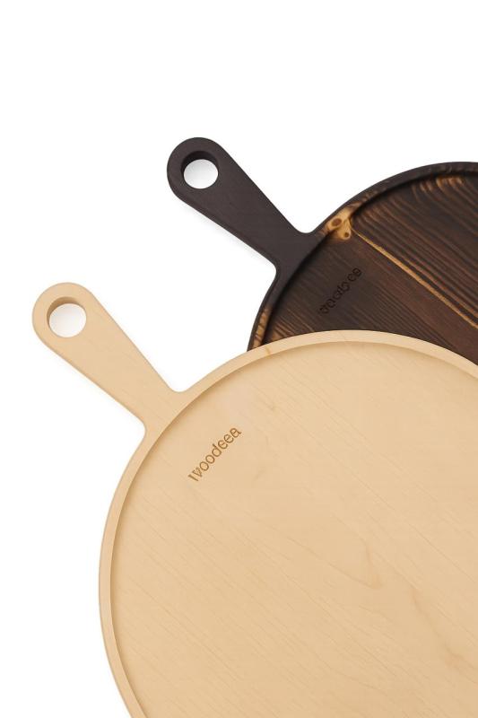 Woodsea Pine Burned - Πίνακας Πίτσας από Καμένο Πευκόξυλο 47x35 εκ 1208971580