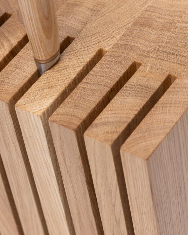 Woodsea Block Oak M - Ξυλείας Βελανιδιάς Επιφάνεια Μαχαιριών Μπλοκ 17x12 εκ 1208971610