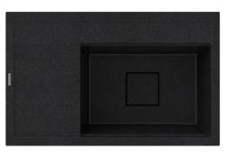 Graniteland Seta Γρανίτης μαύρος αρδουίνος Σκληρό πέτρωμα Επιφάνεια νεροχύτη 80x50 εκ 1208971619