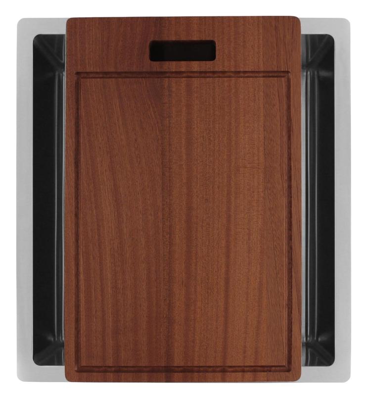 Pure.Sink Luxion Ανοξείδωτο νεροχύτη 36x40 cm για εγκατάσταση κάτω από πάγκο, επίπεδη εγκατάσταση και επιφανειακή εγκατάσταση  PLX3640-02