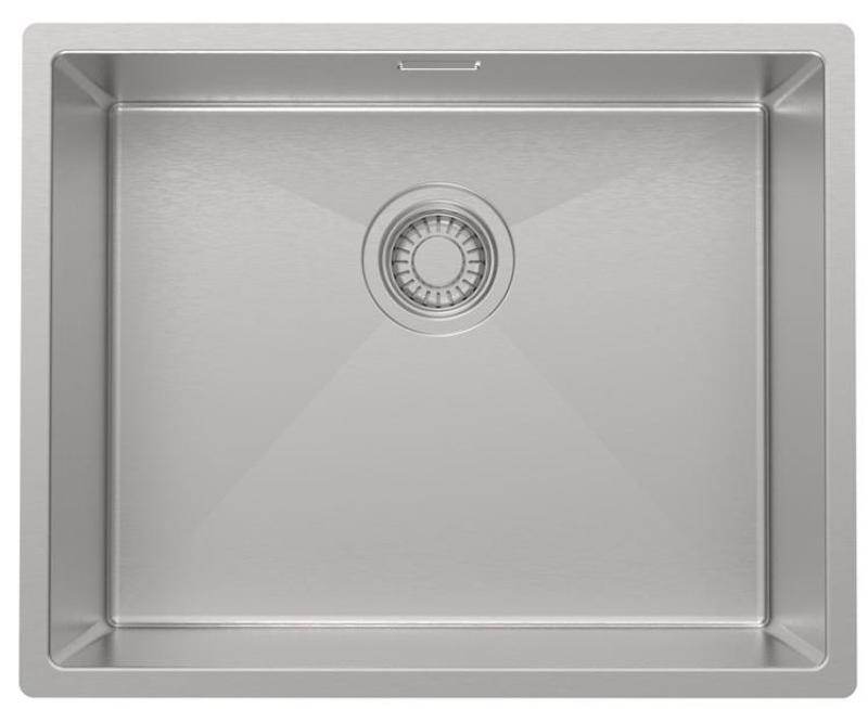 Pure.Sink Luxion Ανοξείδωτο νεροχύτη 50x40 cm για υποστύλωμα, επίπεδη εγκατάσταση και επιφανειακή εγκατάσταση  PLX5040-02