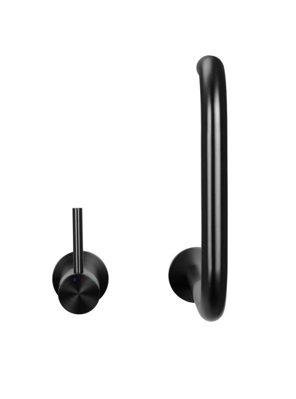 Pure.Sink Luxion 2-οπών Gun metal βρύση κουζίνας με U έξοδο PLX2HU-61