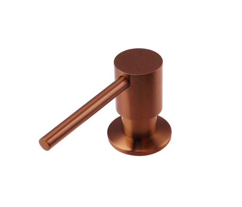 Pure.Sink Elite Steel Shine εντοιχιζόμενη διανομέας σαπουνιού PVD χαλκού αναπληρώσιμη από πάνω PS9010-62