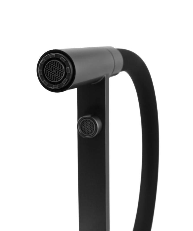 Pure.Sink Elite Steel Flex 3-τρόπος PVD βουρτσισμένο χρυσό κουζινόμπριζο με ευέλικτη έξοδο και φιλτραρισμένο νερό PS8110-60