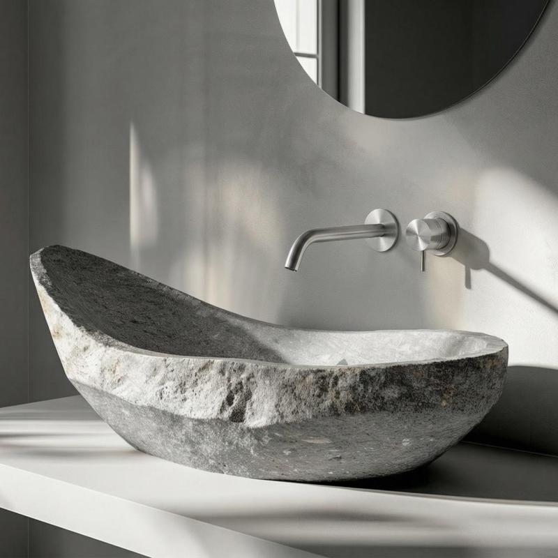 MURO TUA Εντοιχισμένος βρύση νιπτήρα χρώμιο M1.AB1.2.CR