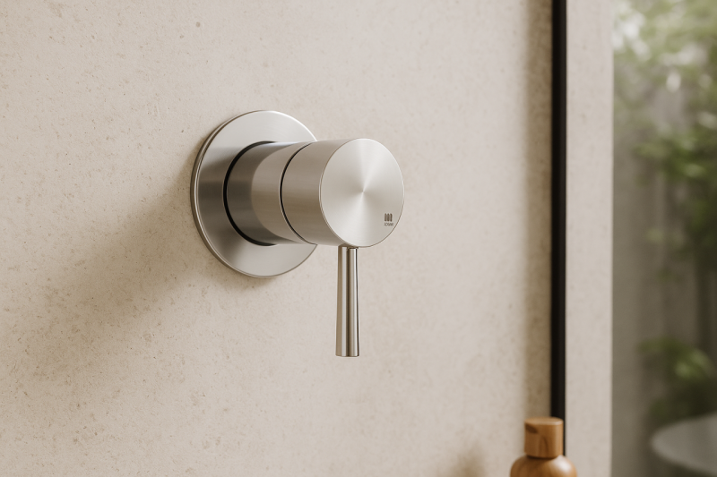 MURO TUA εντοιχισμένος μείτης τοίχου χρώμιο M1.B31.R.CR