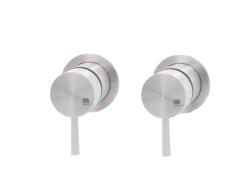 MURO TUA Εντοιχισμένος μείτης με διακόπτη χρώμιο M1.B32.R.CR